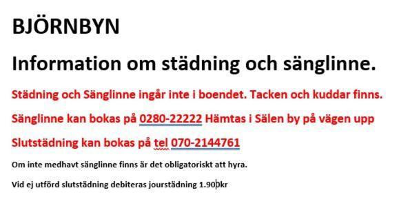 Appartamento Bjoernbyn Sälen Esterno foto